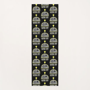 Use your brain  yoga mat
