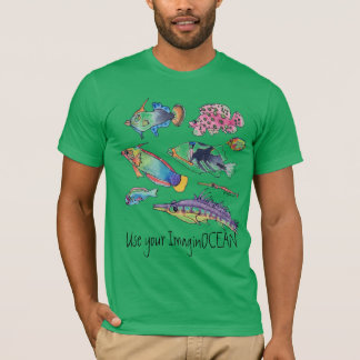 Use your ImaginOCEAN Fish T-Shirt