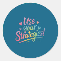 Use Your Strategies Test Day Teacher Student Motiv