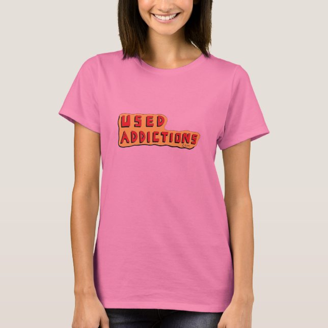 USED ADDICTIONS LOGO T-SHIRT (Front)