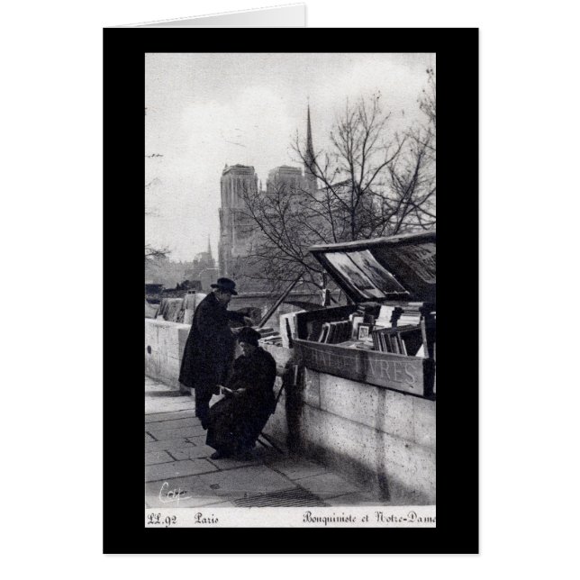 Used Book Sellers, Notre Dame Paris (Front)