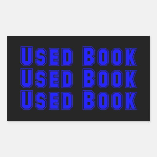 Used Book Sticker (Front)