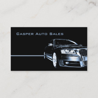 Used Car Dealer Business Card