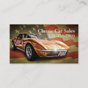 Used Car Dealer Business Card