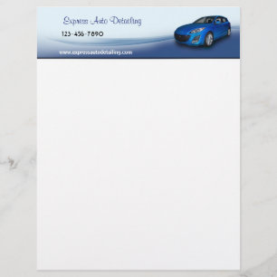 Used Car Dealer Customised Letterhead