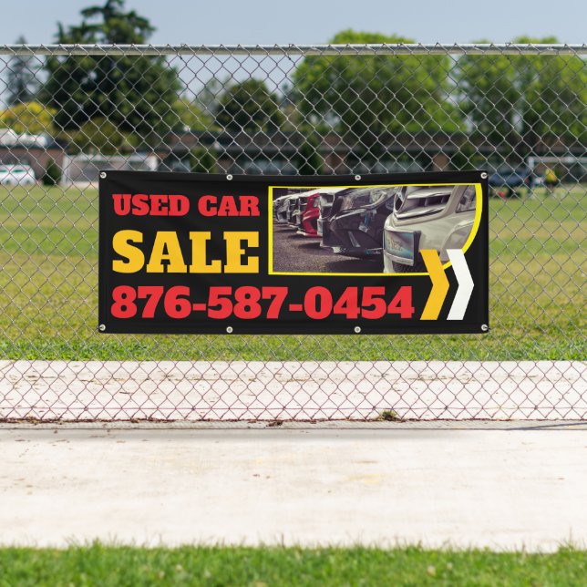 Used Car Sale Custom Banner (Insitu)
