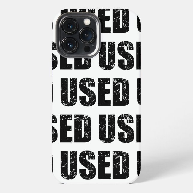 USED iPhone CASE (Back)