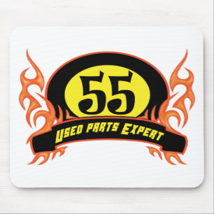 Used Parts 55th Birthday Gifts Mouse Mat
