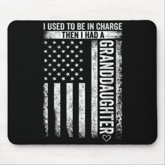 Used To Be In Charge Had A Granddaughter Vintage Mouse Mat