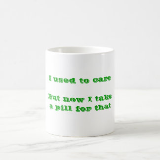 Used to Care Mug