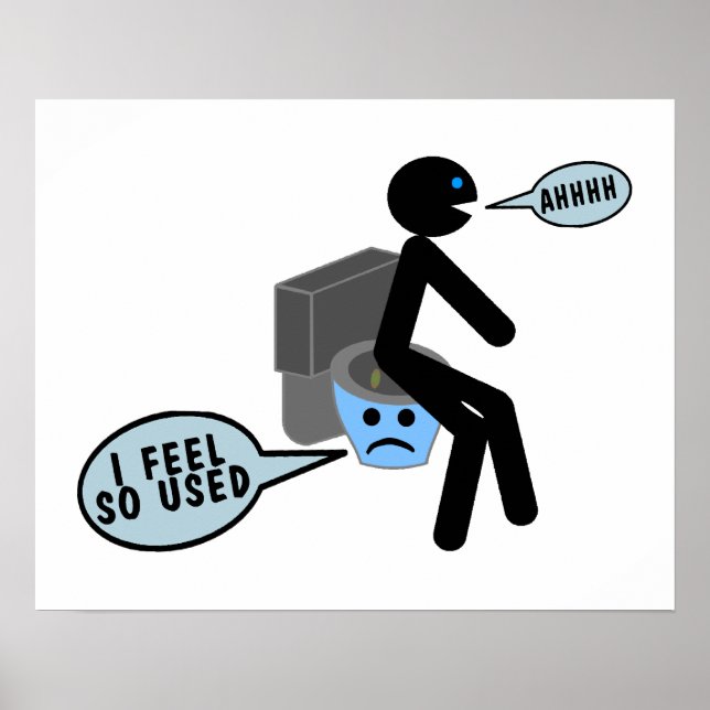 Used Toilet Poster (Front)