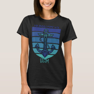 Usedom Heimathafen Anchor Nautics Souvenir Baltic  T-Shirt