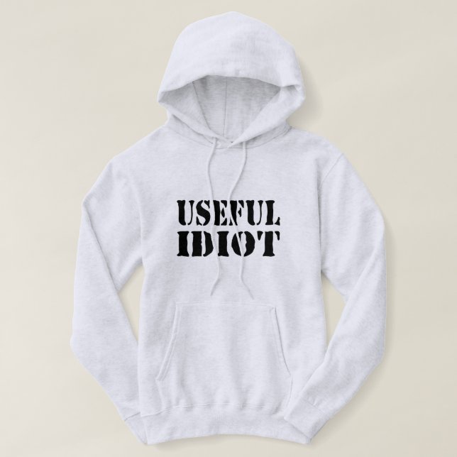USEFUL IDIOT HOODIE (Design Front)