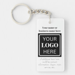 Useful promotional QR code for business Key Ring