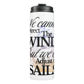 Usefull Black and White Graphic Vintage Thermal Tumbler
