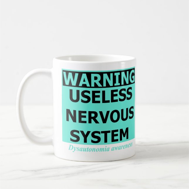 Useless Nervous System mug (Left)