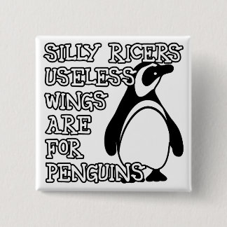 Useless Wings 15 Cm Square Badge
