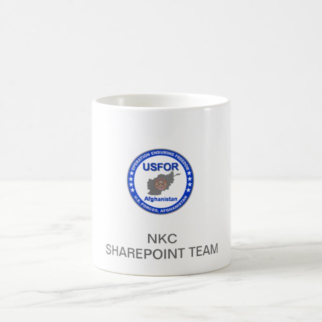USFOR-A NKC SHAREPOINT TEAM MUG (Center)
