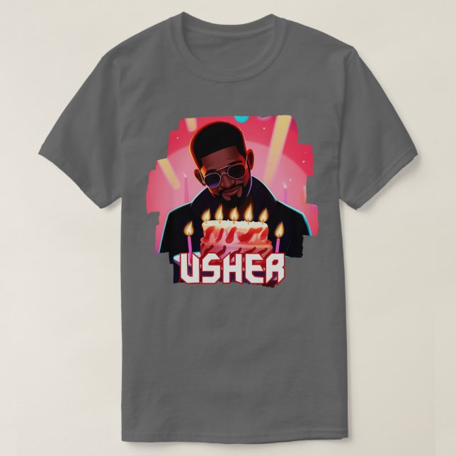Usher 2 T-Shirt (Design Front)