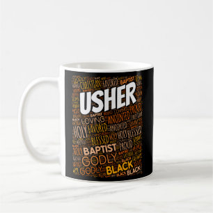 Usher Board Baptist Church Coffee Mug