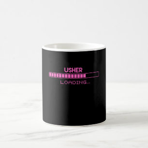 Usher Loading Coffee Mug