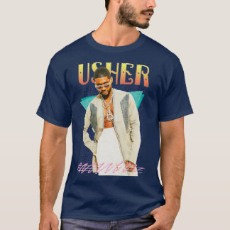Usher Retro Aesthetic Fan Art Mug T-Shirt