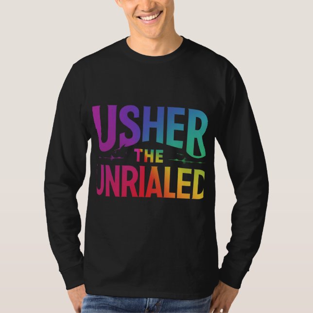 Usher The Jnrialed T-shirt  (Front)