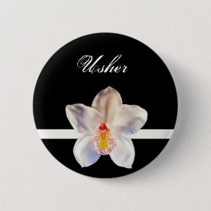 Usher Wedding ID Badge