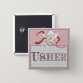 Usher's Pin / Button (Front & Back)