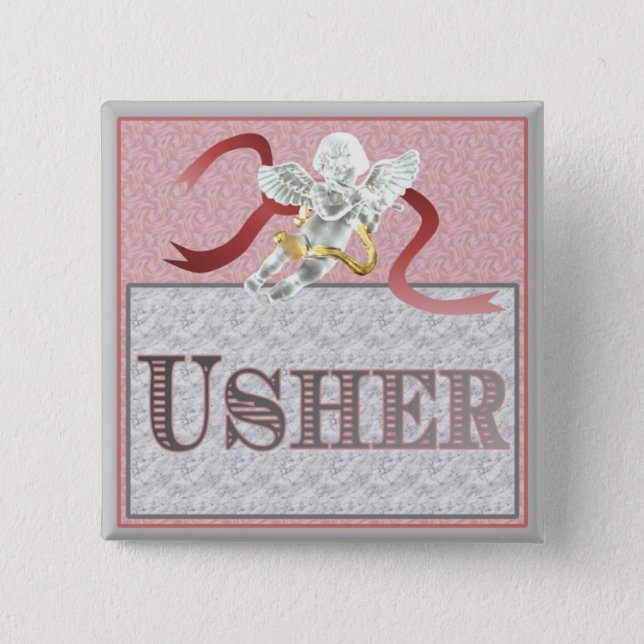 Usher's Pin / Button (Front)