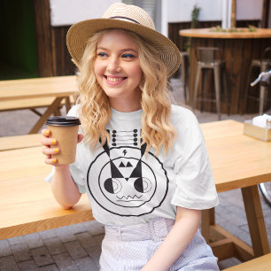 Ushi Zodiac Symbol - Geometric Ox for All Ages T-Shirt