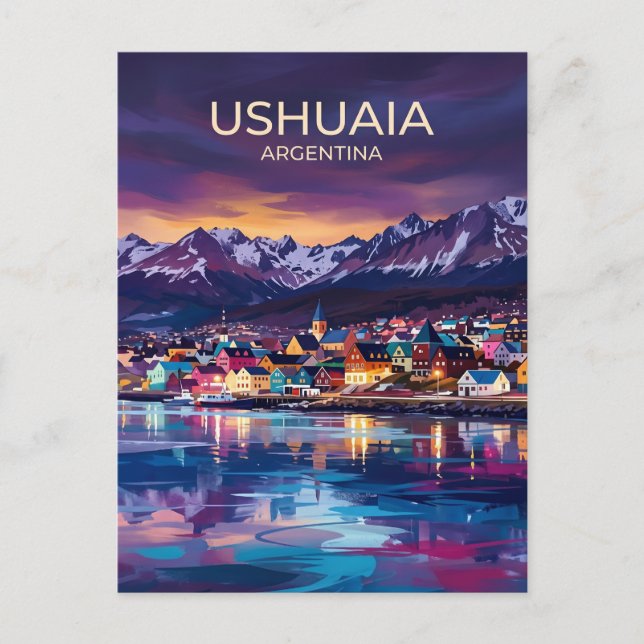 Ushuaia Argentina Postcard (Front)
