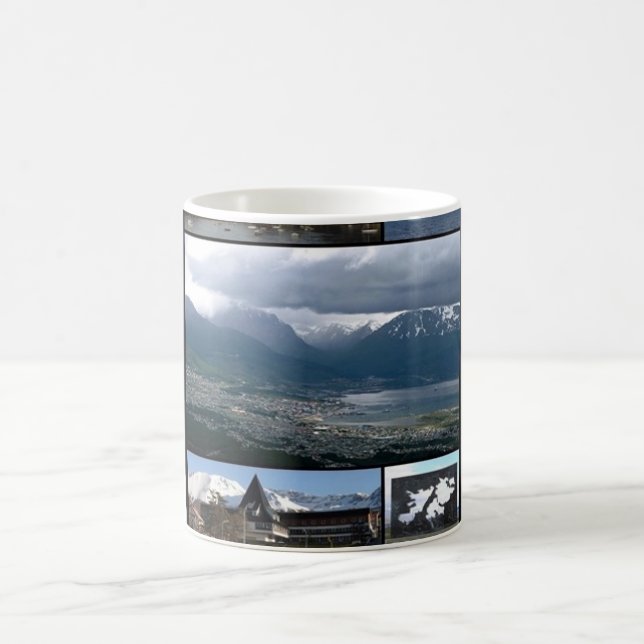 Ushuaia - I Love - Argentina - Coffee Mug (Center)