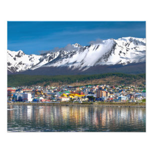 Ushuaia Panoramic Photography view Photo Print