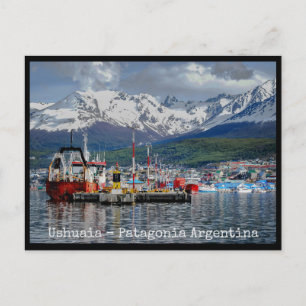 Ushuaia, Patagonia Argentina Postcard
