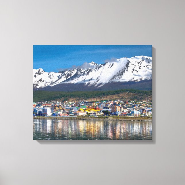 Ushuaia Photography. Tierra del Fuego. Argentina Canvas Print (Front)