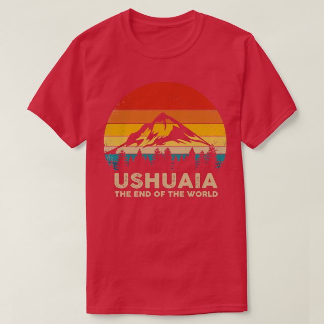 Ushuaia Trip Souvenir T-Shirt (Design Front)