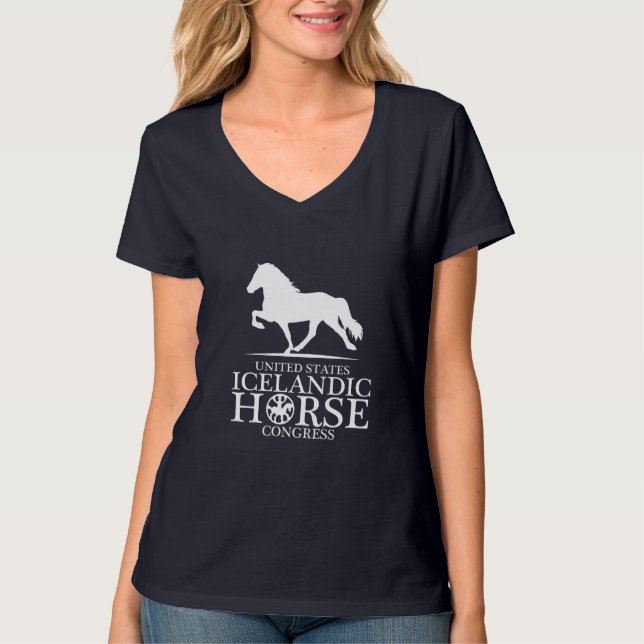 USIHC Women's t shirt (Front)