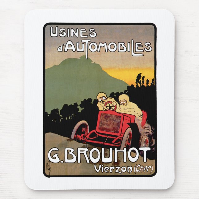 Usines d'Automobiles Mouse Mat (Front)