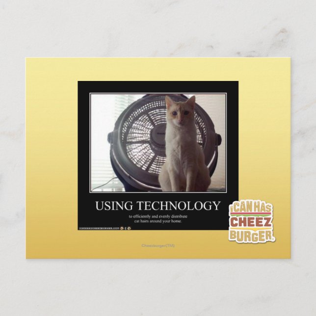 Using Technology Postcard (Front)