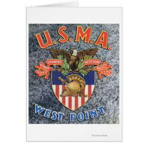 USMA West Point Seal Scene