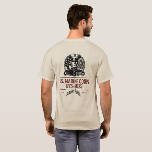 USMC 250th Birthday T-shirt
