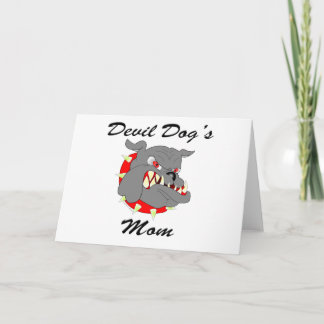 USMC Devil Dog's Mum Card