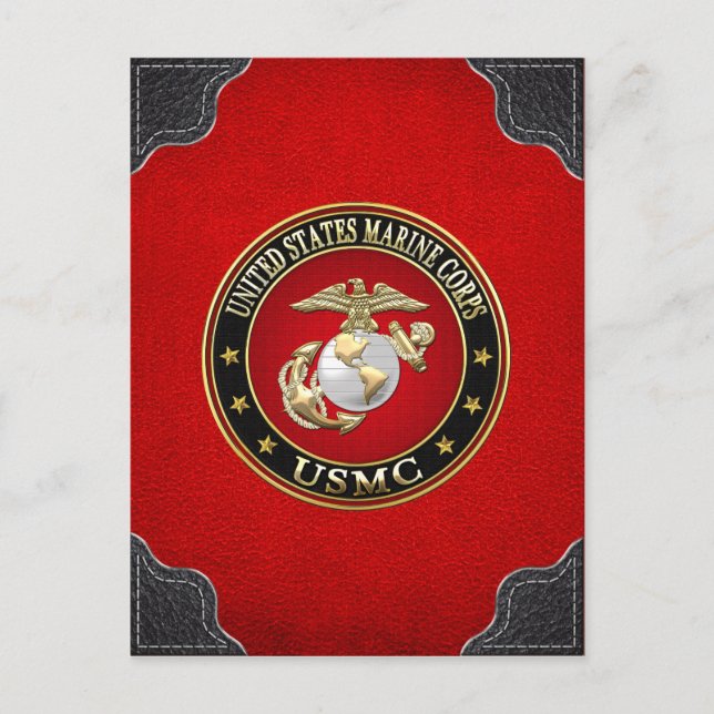 USMC EGA [Special Edition] [3D] Postcard (Front)