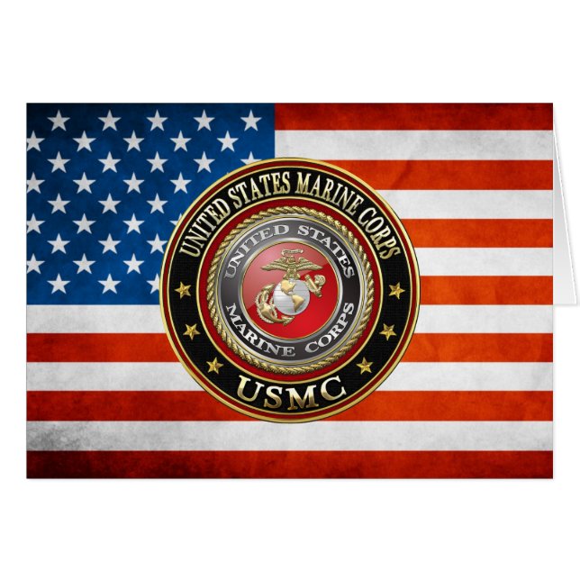 USMC Emblem [Special Edition] [3D] (Front Horizontal)