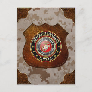 USMC Emblem [Special Edition] [3D] Postcard