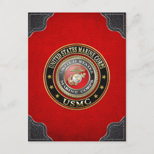 USMC Emblem [Special Edition] [3D] Postcard