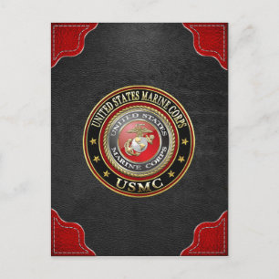 USMC Emblem [Special Edition] [3D] Postcard