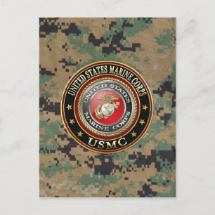 USMC Emblem [Special Edition] [3D] Postcard