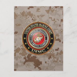 USMC Emblem [Special Edition] [3D] Postcard